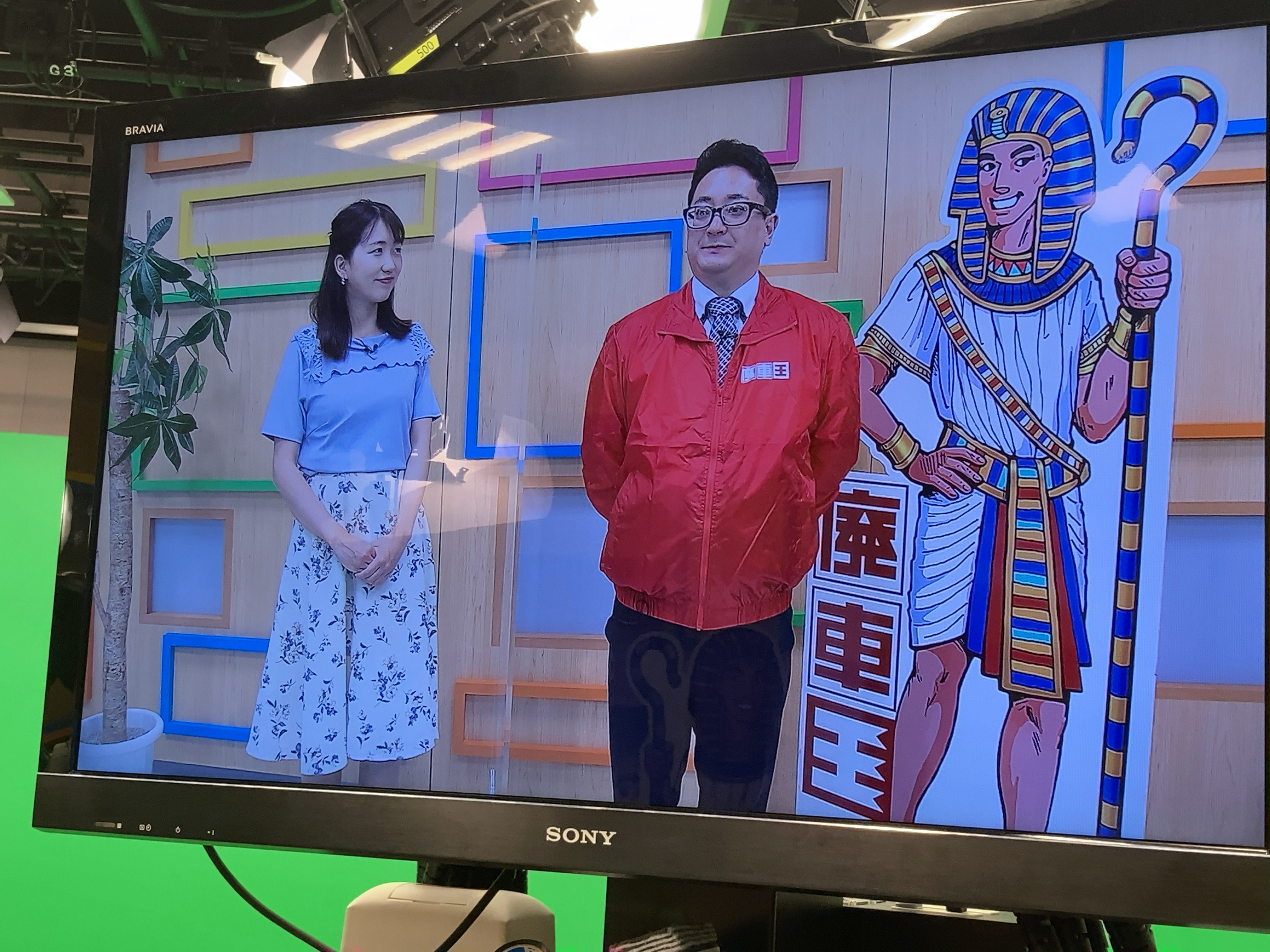 廃車王【三陸店】TV局にて撮影