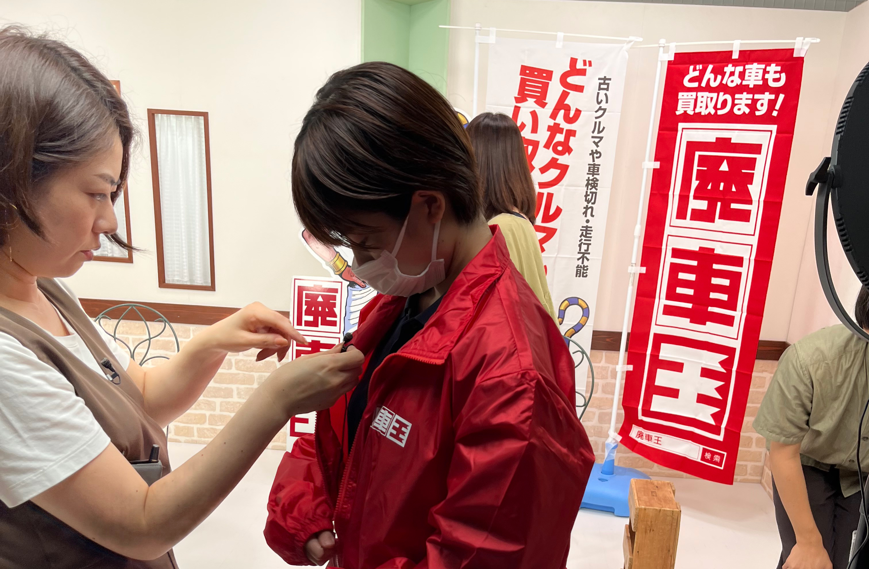 廃車王【長崎店】撮影開始
