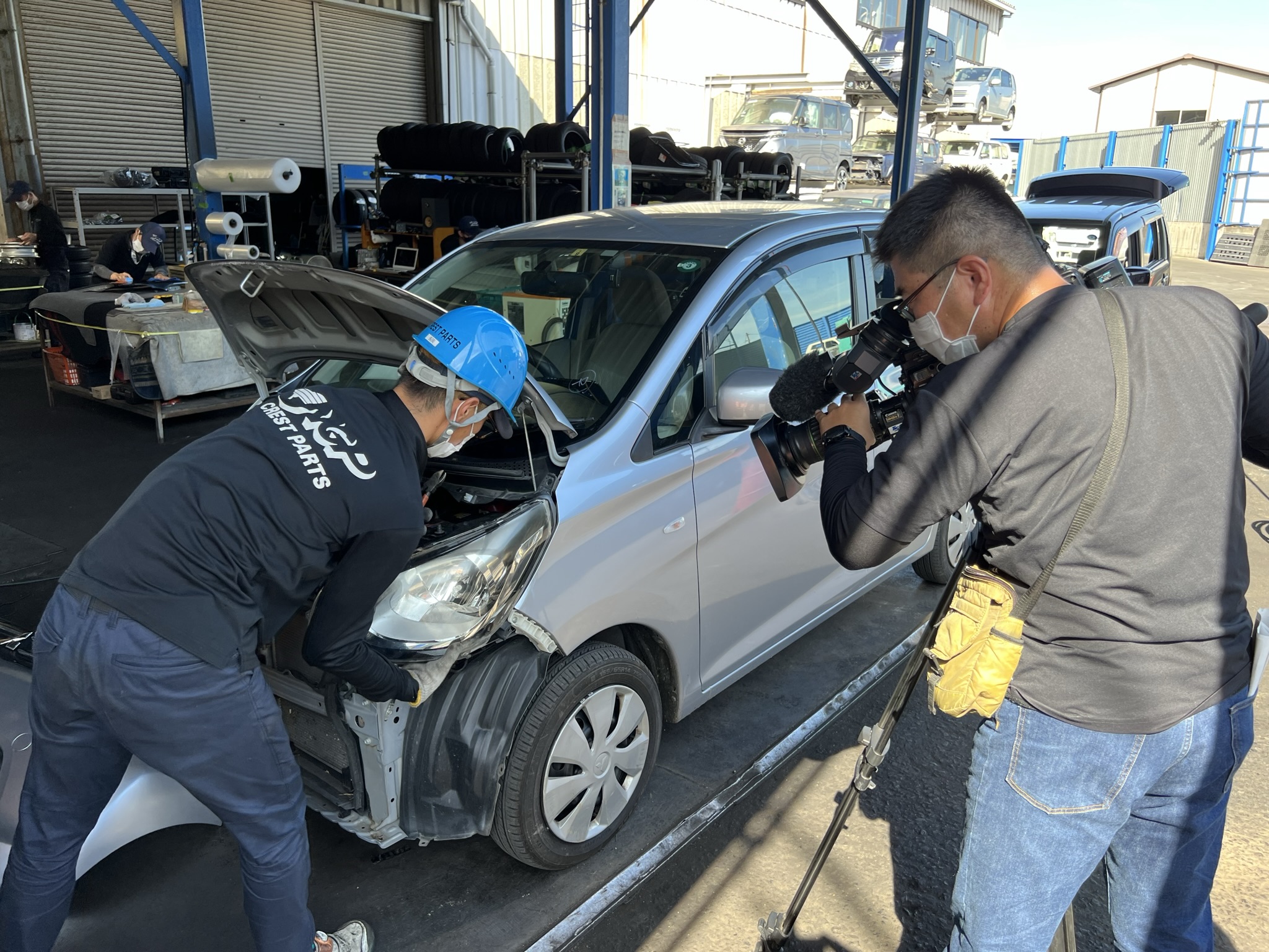 廃車王【倉敷店】部品取り外し