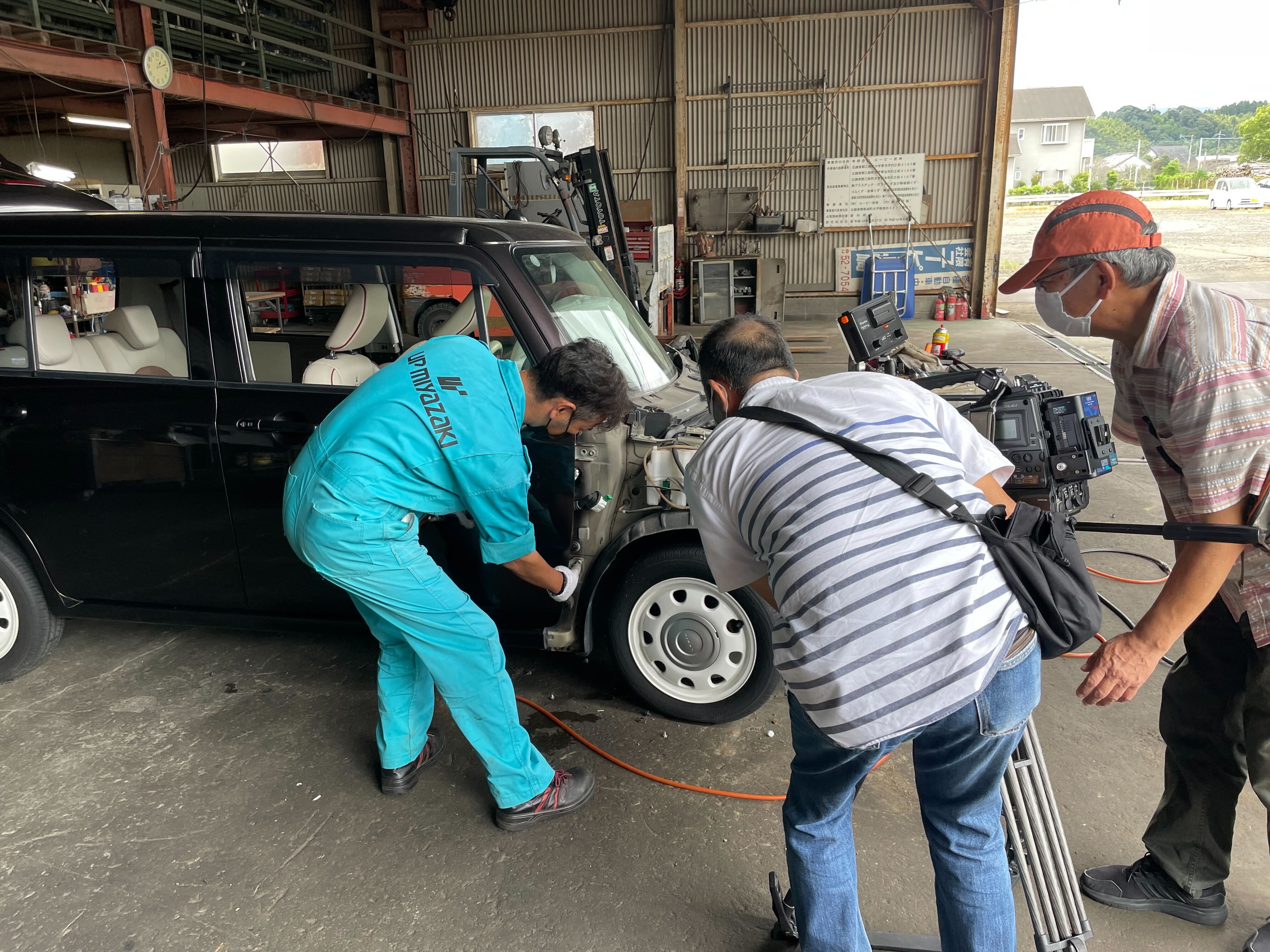 廃車王【都城店】作業撮影